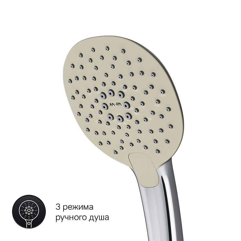 F70A15000 Spirit V2.0 смеситель д/ванны/душа душ.набор хром шт. AM.PM Spirit 2.0  - Вид №3