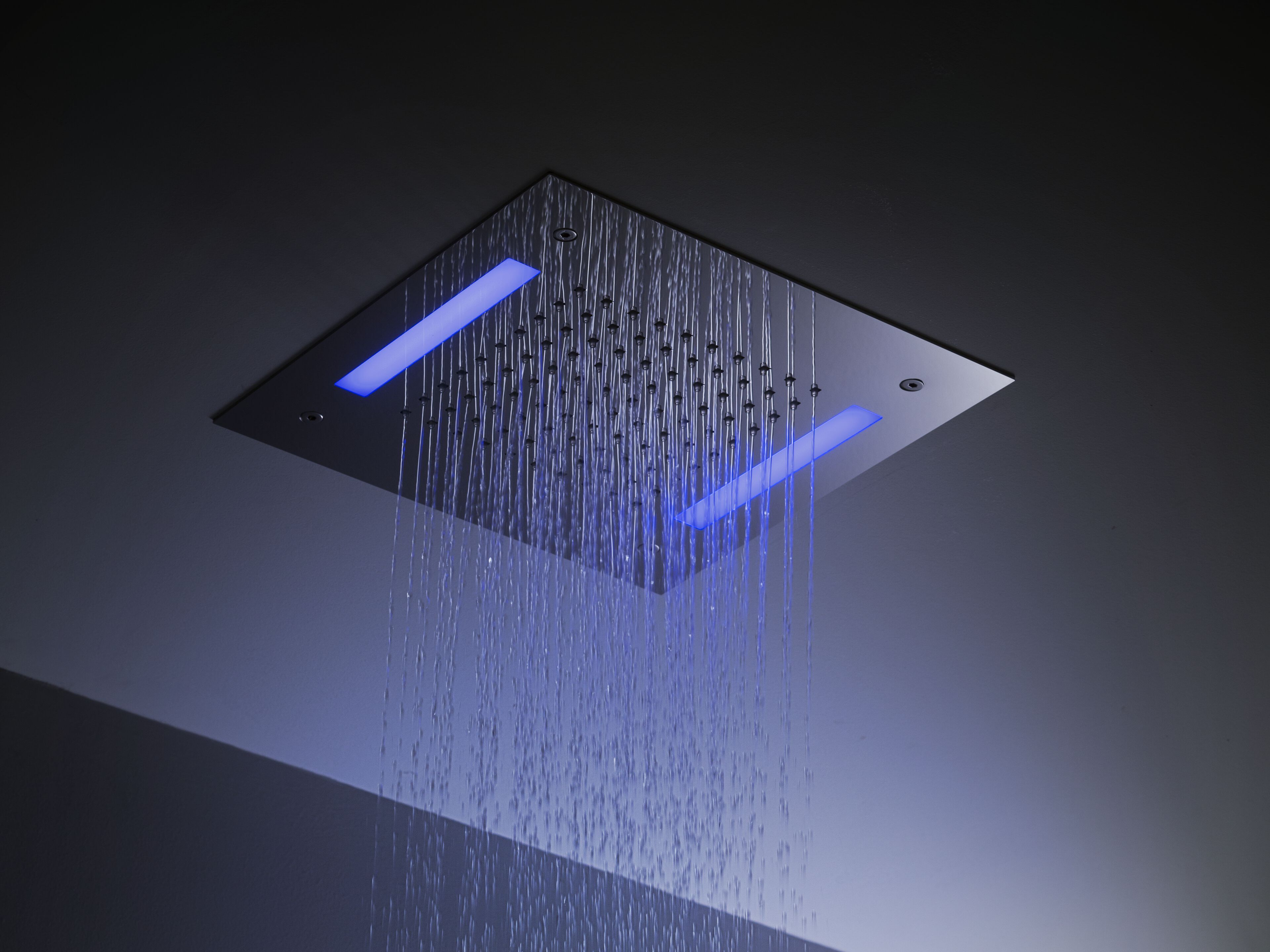 Потолочная душевая головка из нержавеющей стали с хромотерапией Ritmonio 75IP05 ARCH-00075109