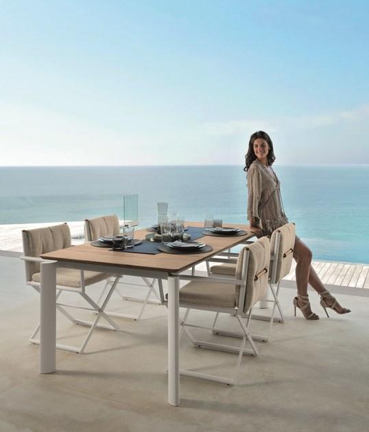 Talenti Садовое кресло складное тканевое с подлокотниками Domino Domplon - Вид №6