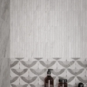 Gracia Ceramica Tanto 02 - настенная плитка серого цвета с эффектом камня 25x60 см 89416677