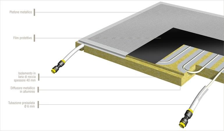 Стальные потолочные плитки RDZ B!KLIMAX+ A QUADROTTI ARCH-00061114 - Вид №9