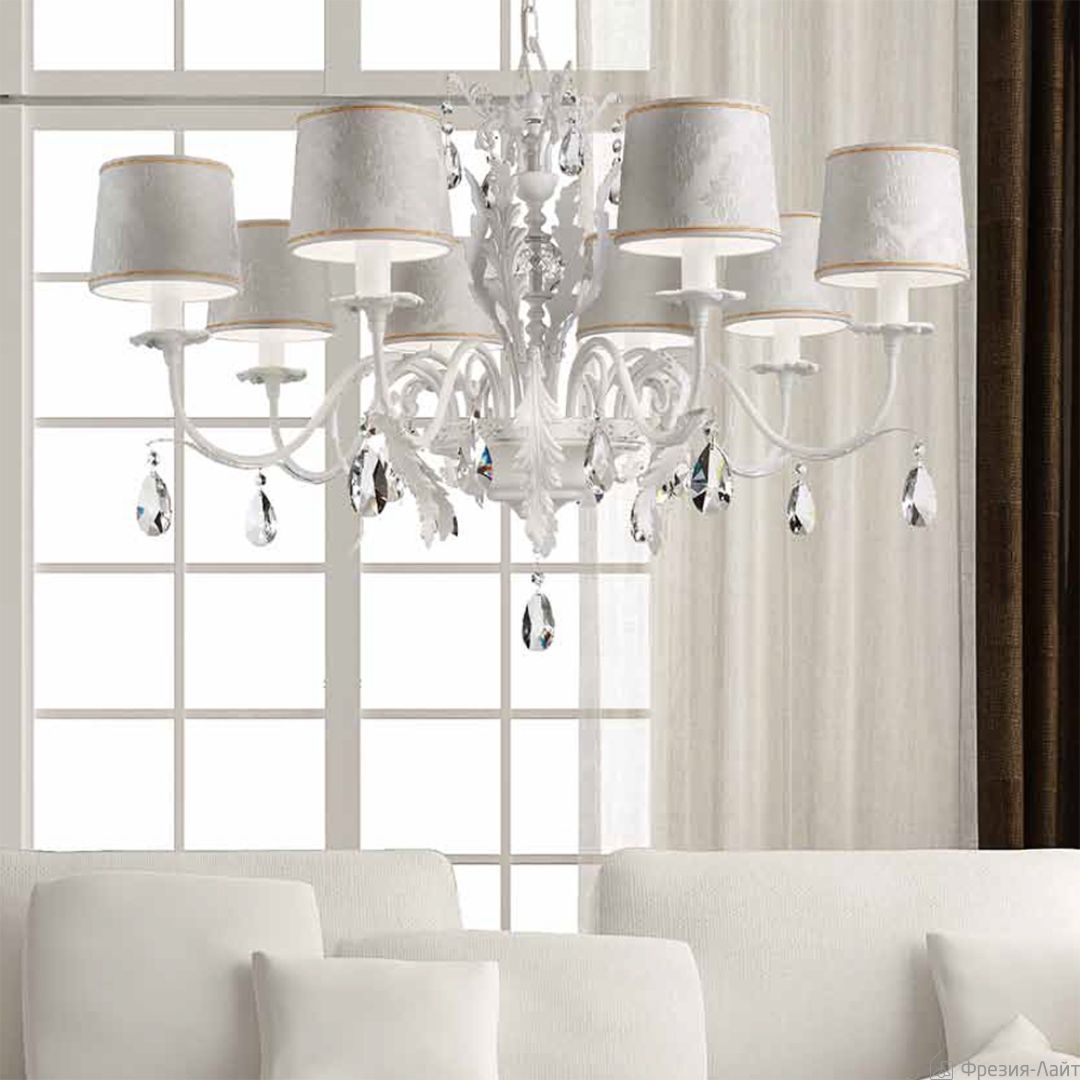 Masiero ACANTIA 8 V95/DAM/14/WH люстра подвесная 110398