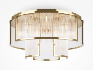 Металлический потолочный светильник