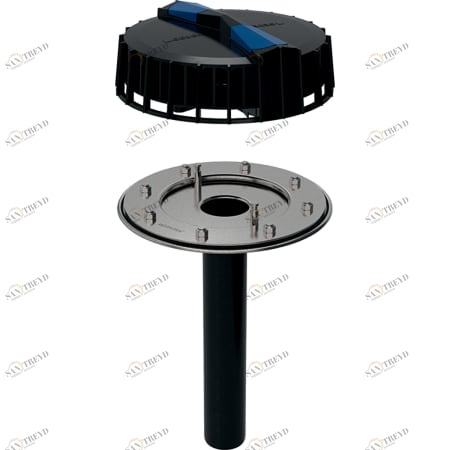 GEBERIT 359.112.00.1 Воронка Geberit Pluvia с фланцем, для желобов 