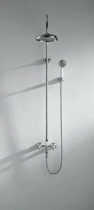 Душевой гарнитур с изливом Zollern Cross Handle F651199CP-A bravat