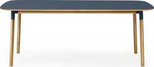 602837 Стол 95 x 200 см Синий / Дуб Норманн Копенгаген Normann Copenhagen Form