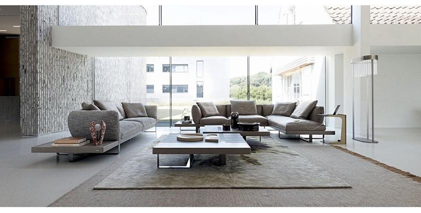 Roche Bobois 5-местный угловой диван в коже Libretto sun-id-1424339 - Вид №3