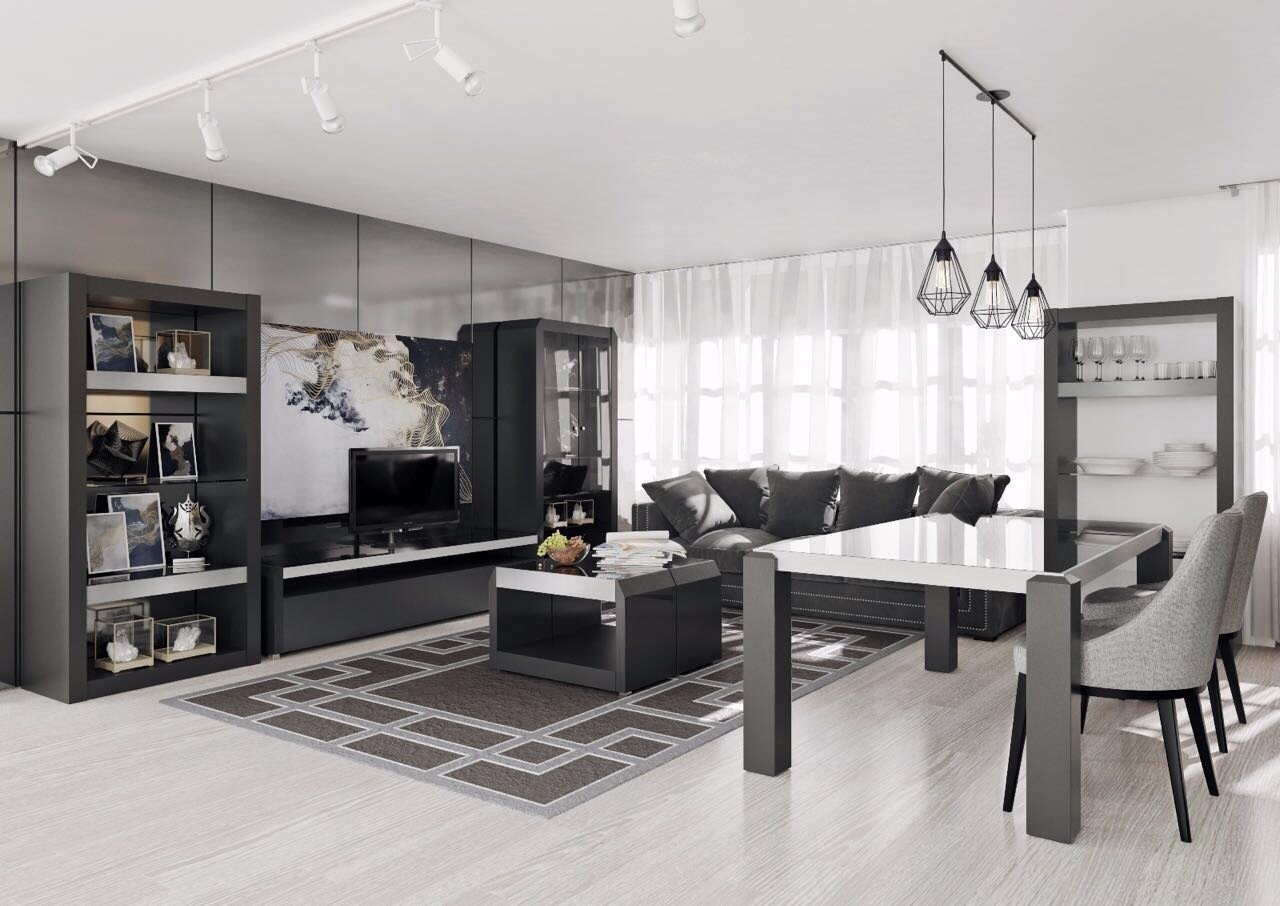 Обеденный стул серый PUSHA PUSHA 060800 Серый  - Вид №1