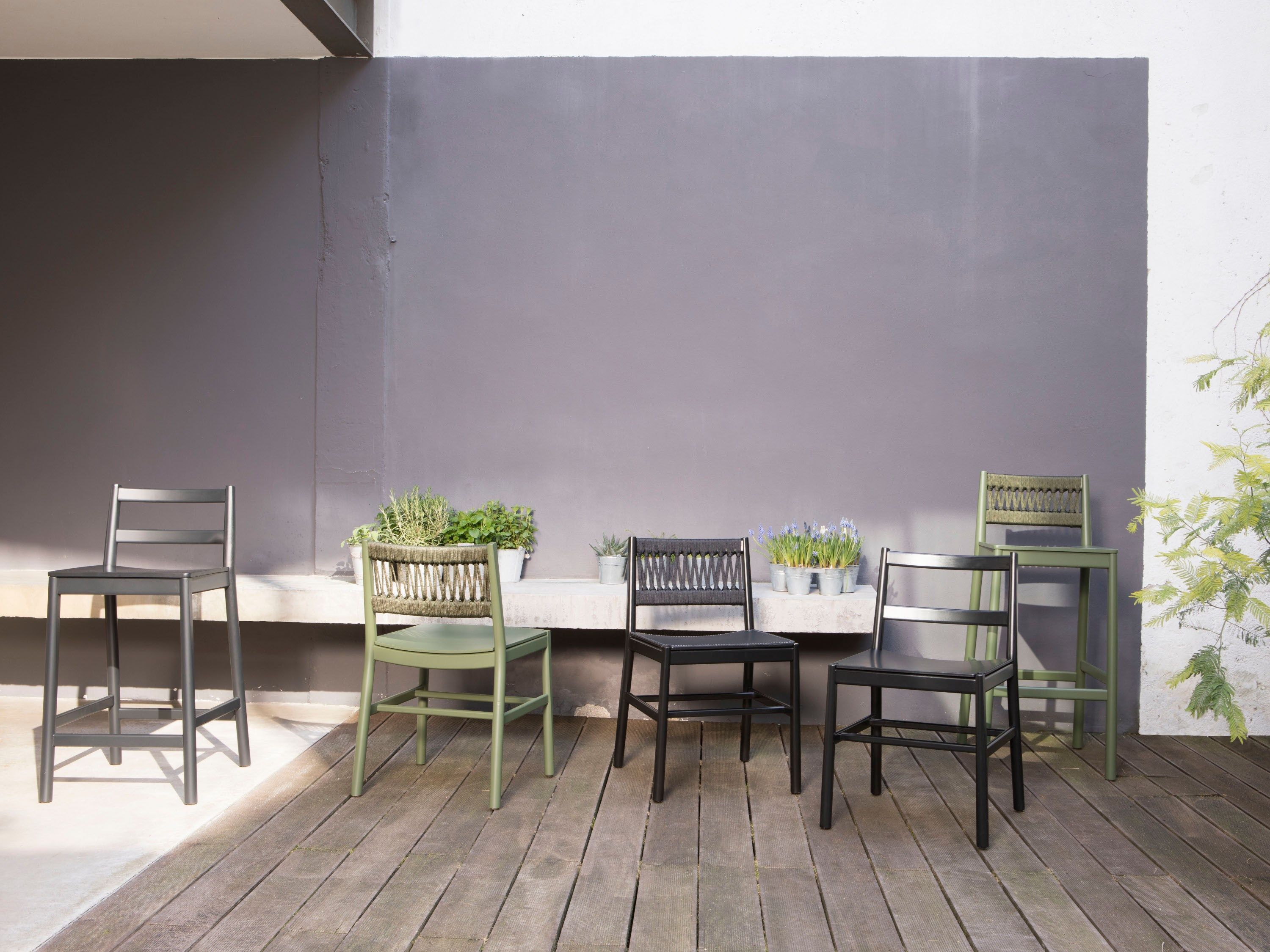 Высокий барный стул TrabA' ARCH-00095593 - Вид №4