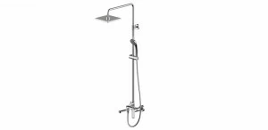 Душевая колонна со смесителем для ванны OPAL F6125183CP-A4-RUS bravat