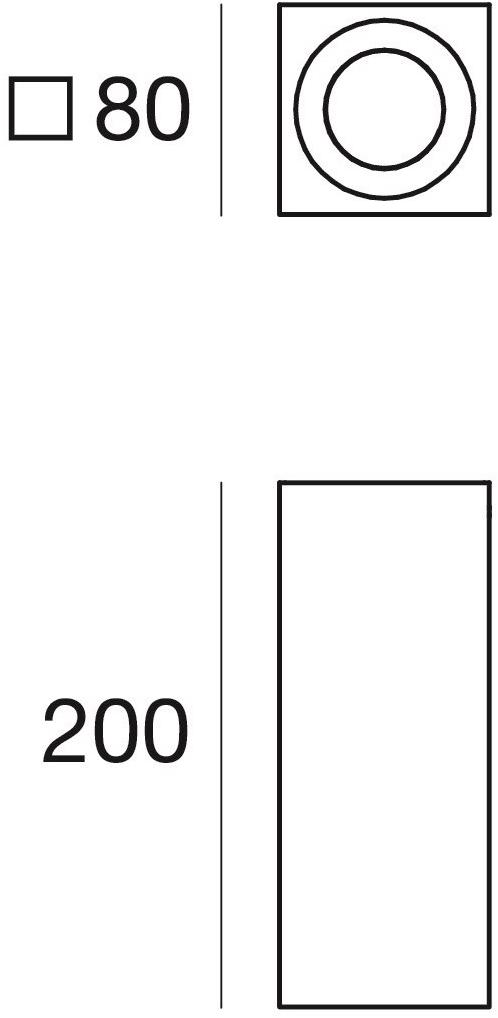 Linea Light Group Круглый светодиодный точечный светильник из алюминия Baton sun-id-1451168 - Вид №2