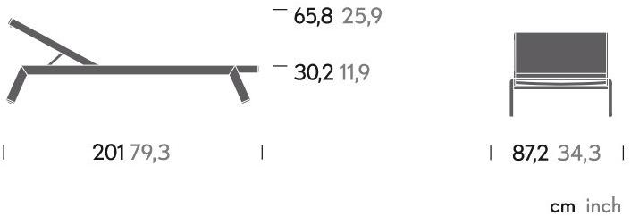 Kettal Шезлонг штабелируемый Molo #42600-002-04 - Вид №2