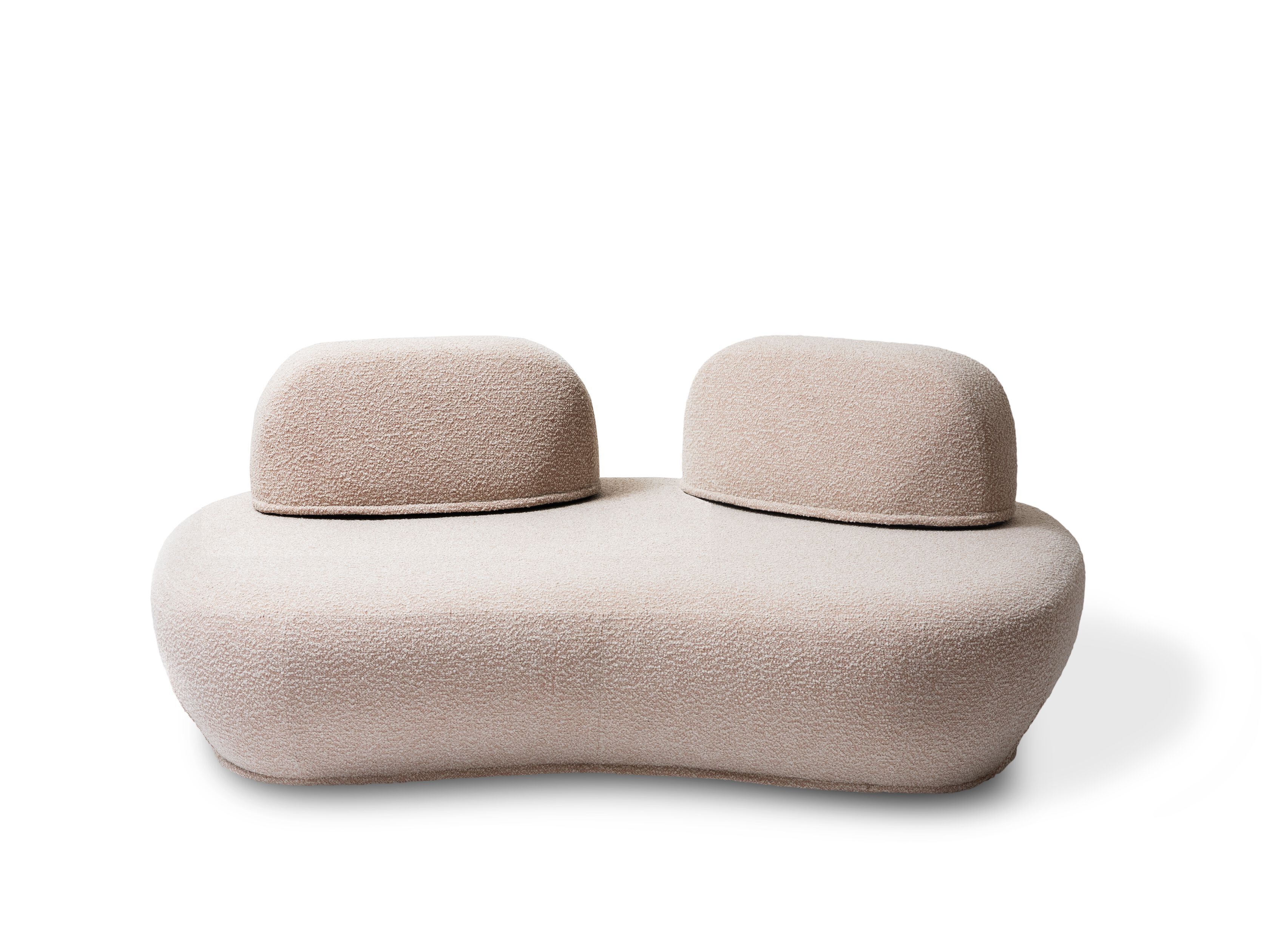 Изогнутый диван из ткани isOnAir ARCH-00140729 - Вид №1