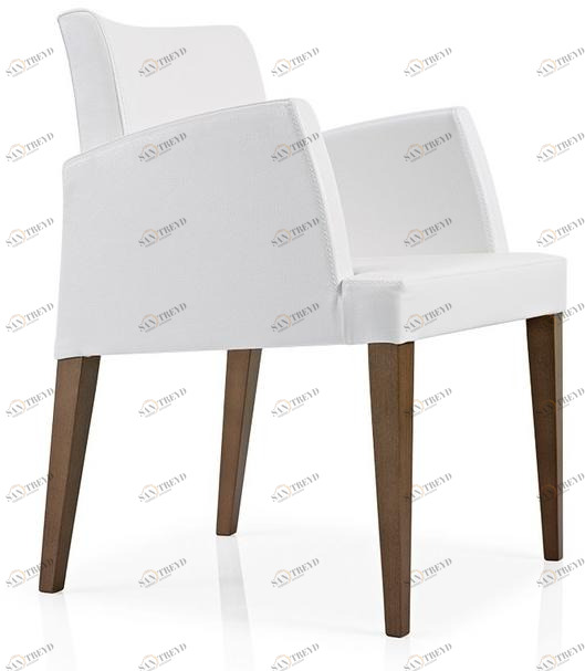 JMS Ресторанный стул из ткани с подлокотниками Cassis M 280