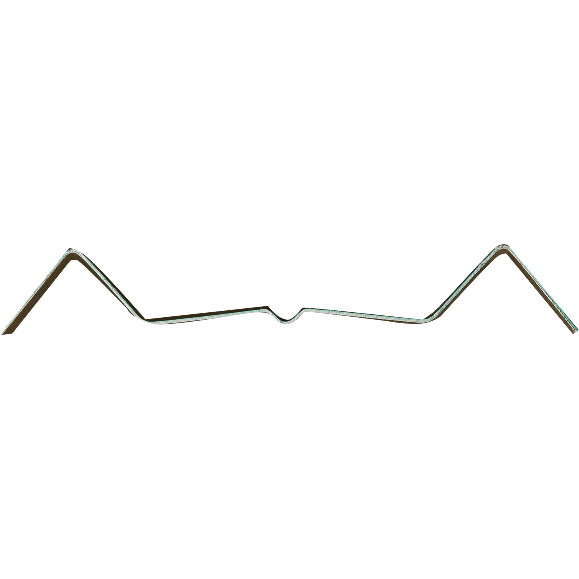 81990050 Штакетник ЭКО-М 76мм 1.8 м двухсторонний зеленый Эконом Santreyd - Вид №1