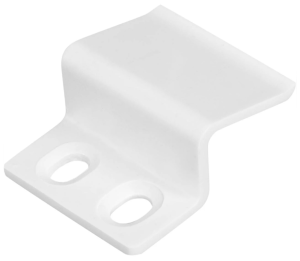 85192550 Комплект креплений для антимоскитной сетки 3.4x2.7 см ПВХ цвет белый, 4 шт. STLM-0059736 TECH-KREP