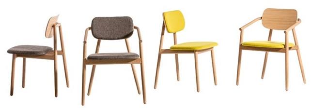 Moroso Стул из массива дерева со встроенной подушкой Klara sun-id-1373440 - Вид №2