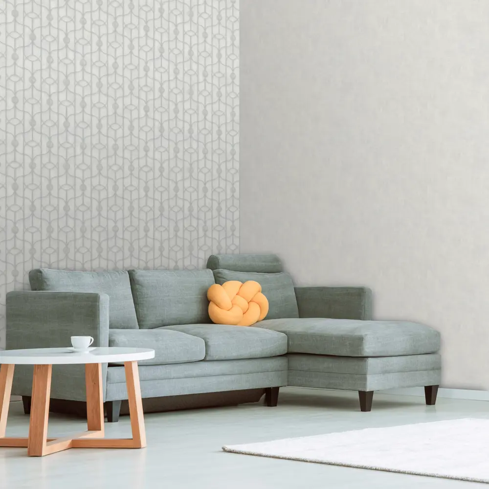 Обои флизелиновые Ornamy Coin белые 1.06 м OR8060-00 STLM-2117609 - Вид №3