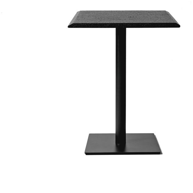 BUZAO Круглый высокий стол из лавового камня  B25113  - Вид №2