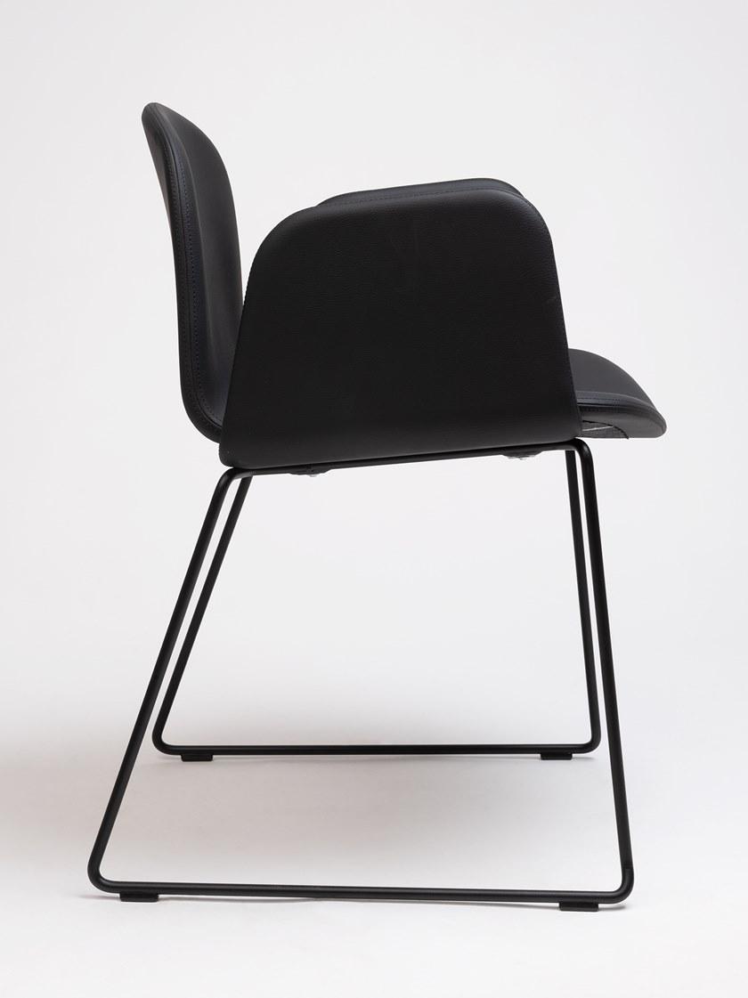 ONDARRETA Кожаное кресло с салазками и подлокотниками Bob xl sun-id-1476130 - Вид №2