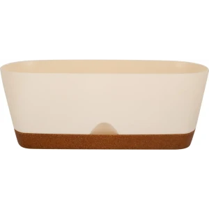 Горшок для цветов Ingreen Wood 25 см л сливочный 89416388 STLM-2103407