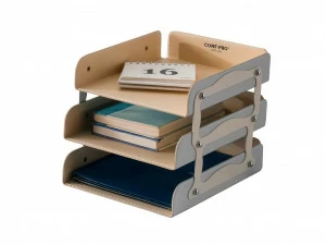 Лоток для бумаг серый COMF-PRO  261318 Серый