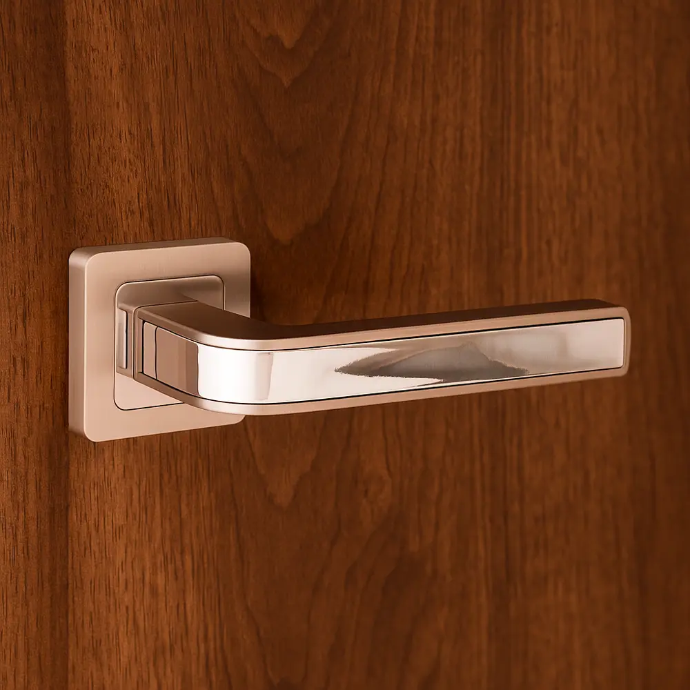 Дверные ручки Armex H-22106-А-NISM/CR без запирания цвет никель/хром STLM-2157367 - Вид №5