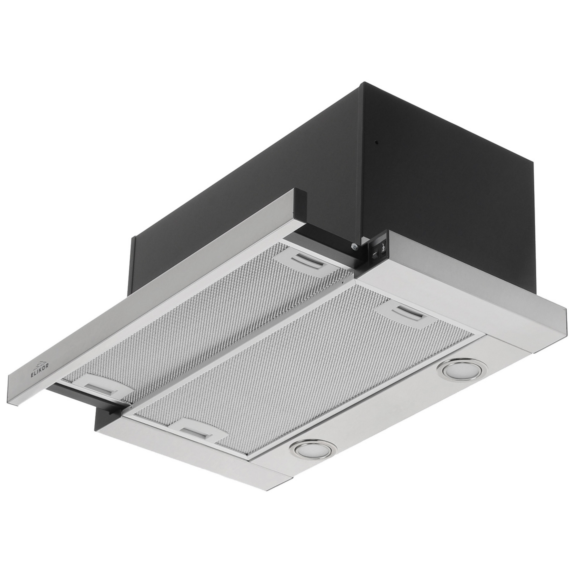 1183427 Вытяжка телескопическая ELIKOR Интегра S2 60Н-700-В2Д серебристый/серебристый STDN-0068072 - Вид №2