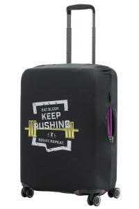 EBH675-M Чехол для чемодана средний EBH675 M Keep Pushing Eberhart