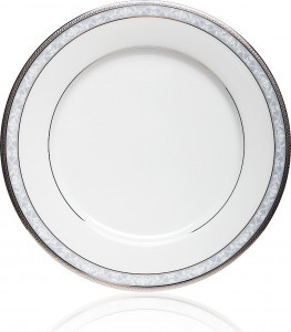 10599215 Noritake Тарелка обеденная Noritake "Хэмпшир,платиновый кант" 27см Фарфор