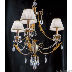 Orion LU 2406/3 silber gold/2406 organza weis люстра подвесная