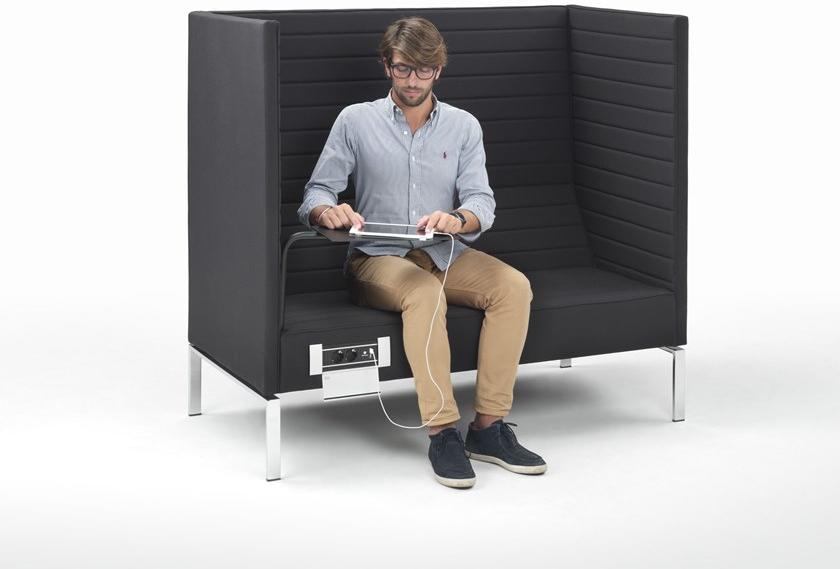 Marelli 3-х местный тканевый диван Stripes sun-id-1415852 - Вид №15