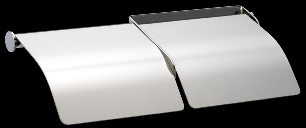 GH230 Бумагодержатель с крышкой, двойной bagno&associati GRAND HOTEL