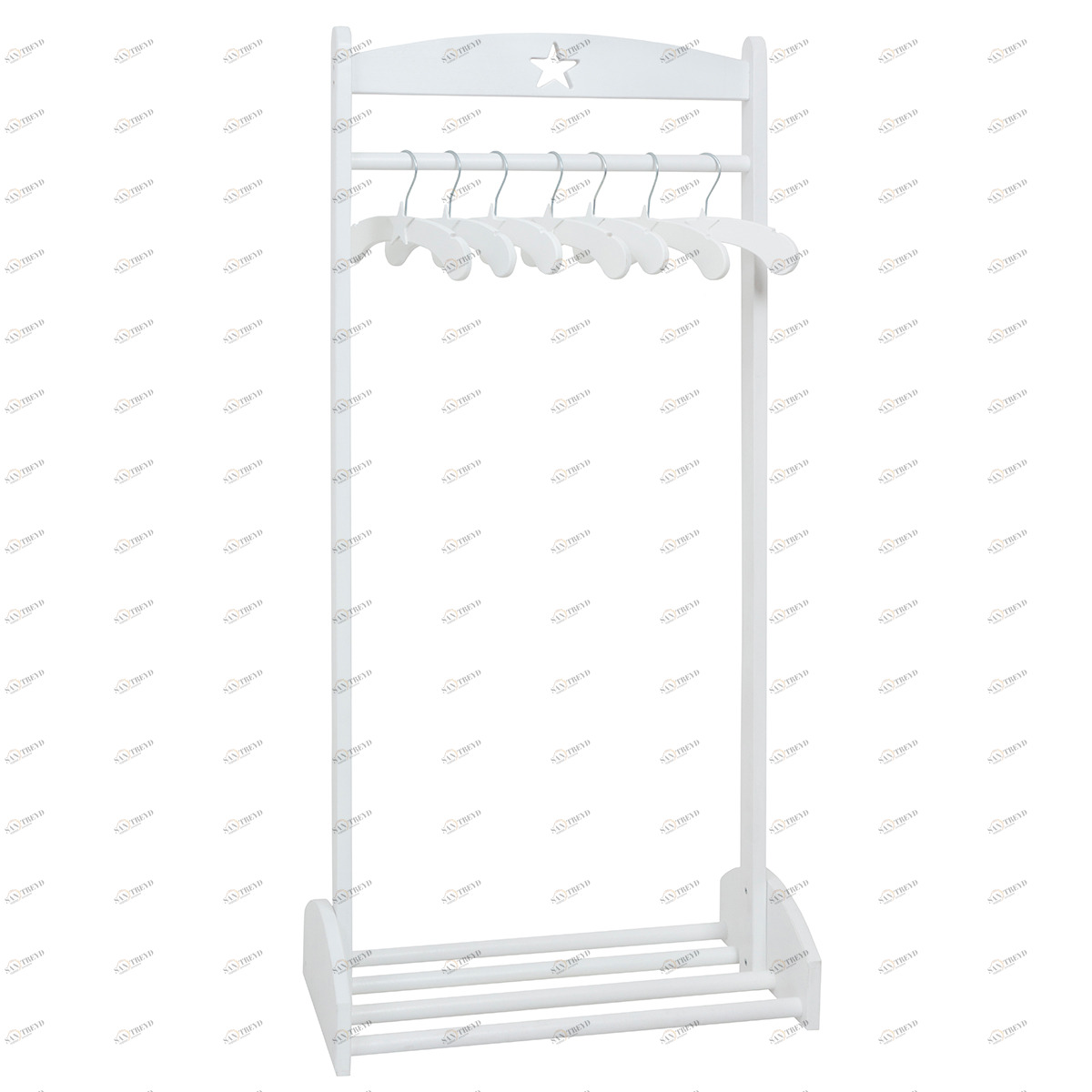 Детская напольная вешалка-стойка белая VAMVIGVAM  00-3833135 Белый Santreyd 