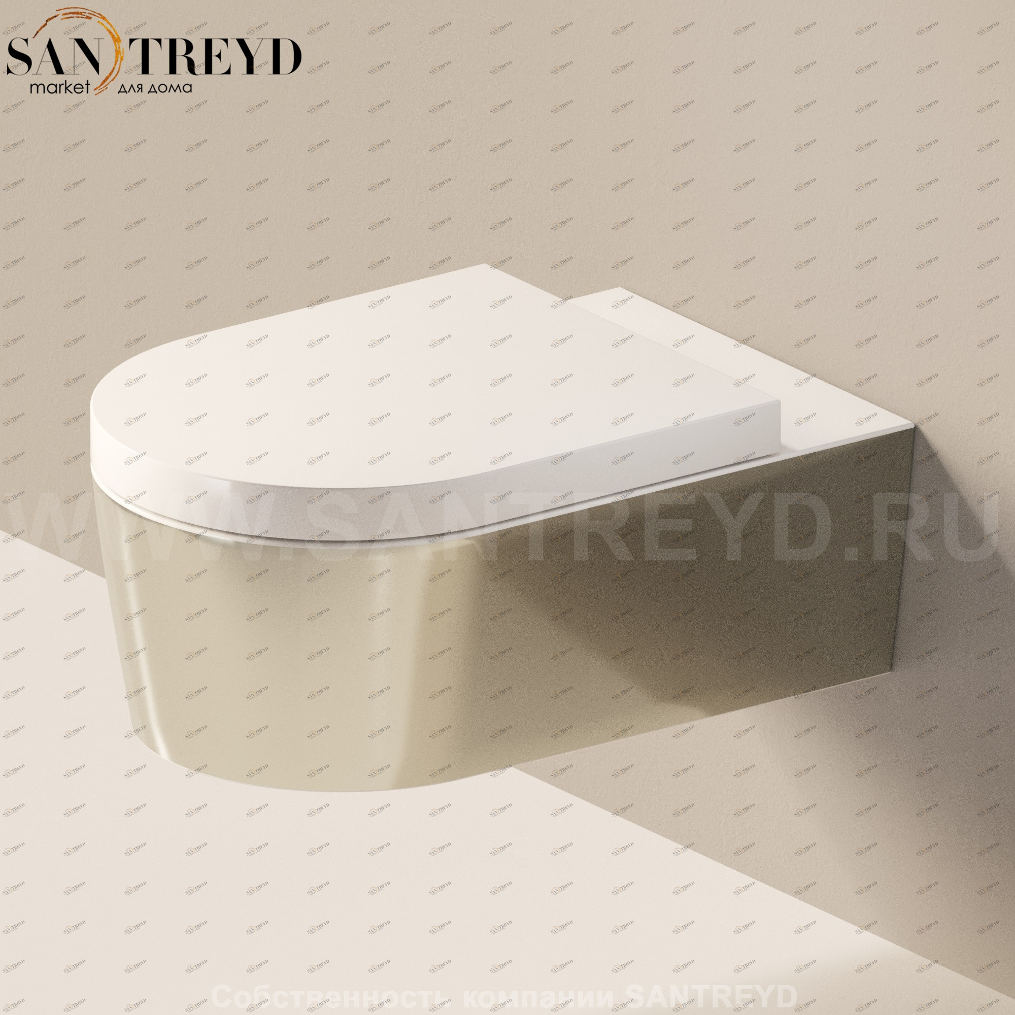 5051WCGCR Подвесной унитаз настенный Хромированный Ceramica Flaminia Link Италия