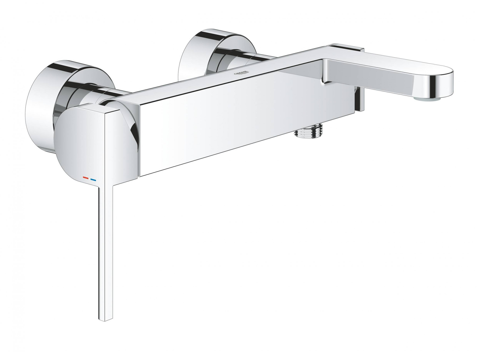 Смеситель для ванны GROHE Plus, настенный монтаж, 1/2″ (33553003)