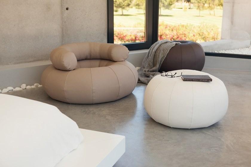 OGO Круглый пуф из ткани sun-id-1409678 - Вид №4