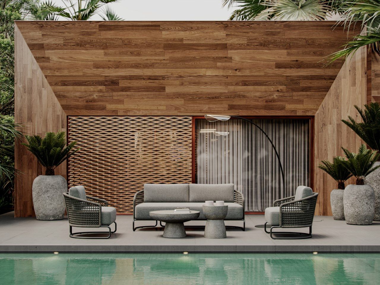 Садовое кресло с подлокотниками SNOC Pigalle ARCH-00147398 - Вид №3