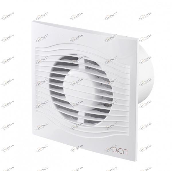 Вентилятор осевой вытяжной с обратным клапаном D100 SLIM 4C, 04187 SLIM 4C ERA 27710