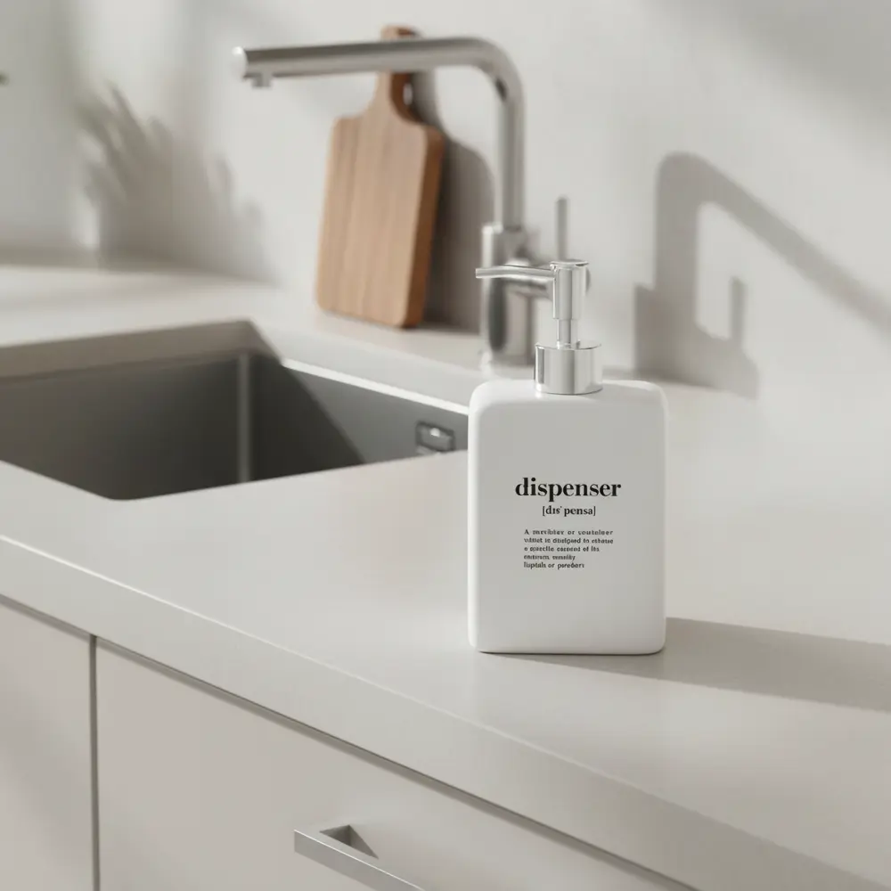 Диспенсер для жидкого мыла Vidage цвет бежевый CJ006 STLM-2009717