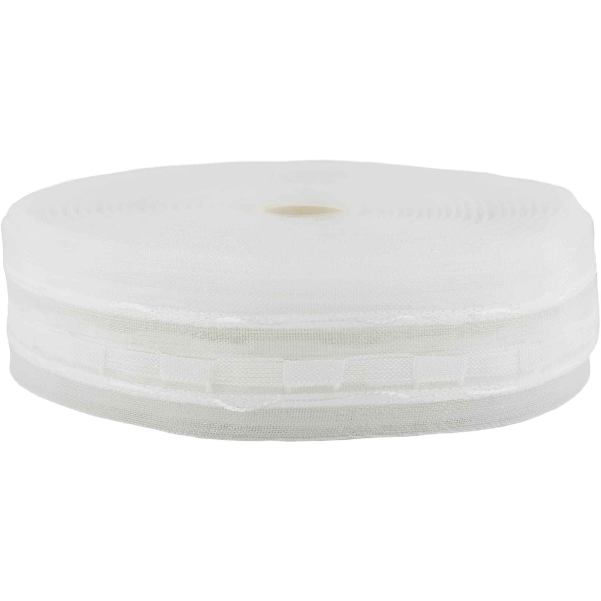 11372598 Лента шторная параллельная 40 мм цвет белый Santreyd STLM-0001205 - Вид №1