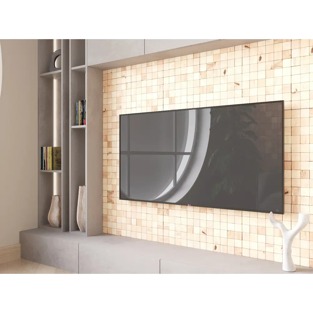 Деревянная мозаика Болтон 50x50 мм 300x300 мм 22 шт. 82625479 STLM-2151361 Santreyd  - Вид №2