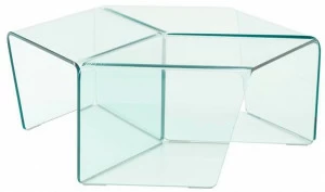 Ligne Roset Низкий стеклянный стол  19960008