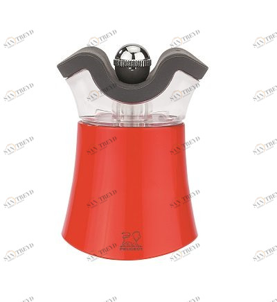 Мельница для перца и солонка 2-в-1 акриловые красные 8 см Pep's PEUGEOT ДИЗАЙНЕРСКИЕ 00-3951990 Красный 