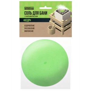 Соль для бани с маслом кедра 0.19 кг
