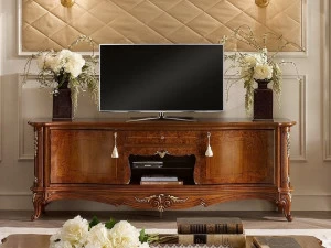 Valderamobili Тумба под телевизор из орехового дерева Casa principe Cpre01/n