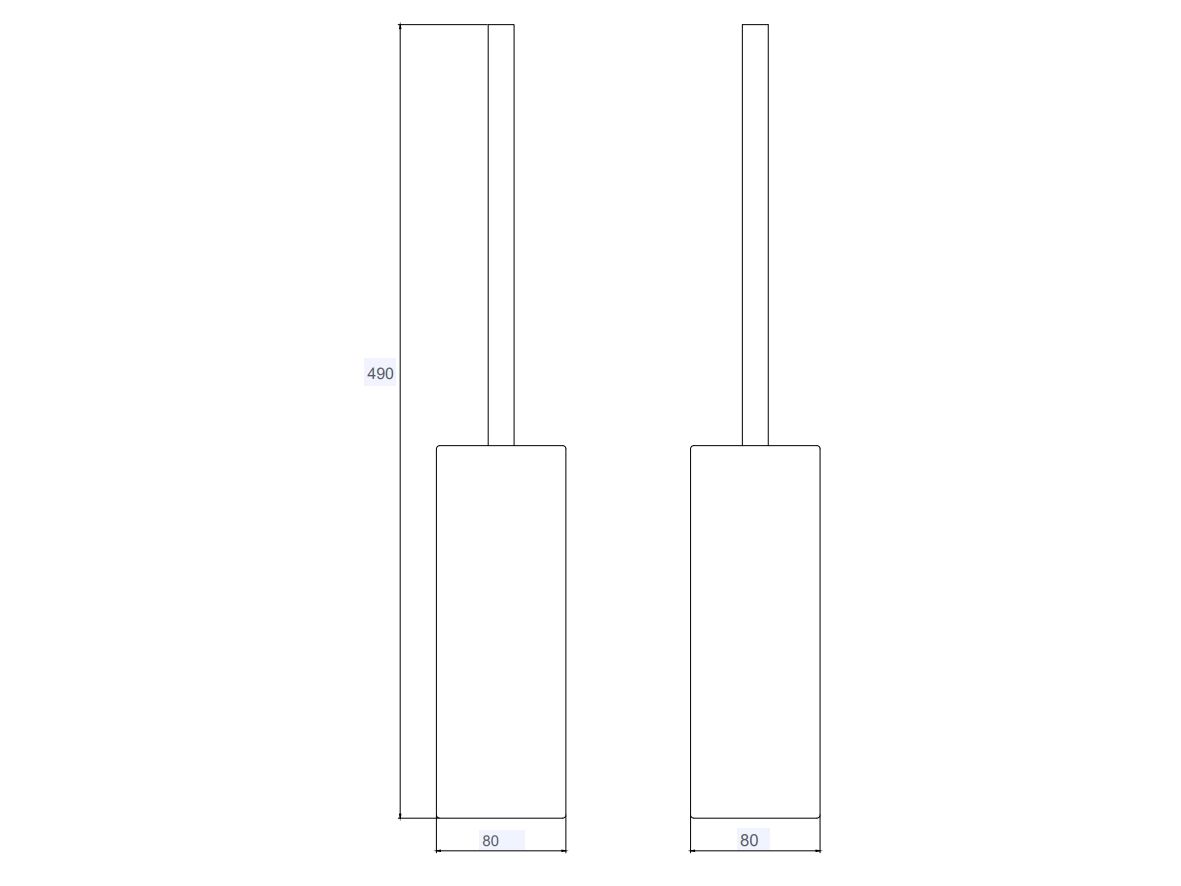 Металлическая щетка для унитаза Rubinetterie Frattini аксессуары ARCH-00012180 - Вид №1