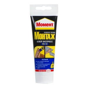 Клей монтажный белый Момент Экспресс MB-50, 125 г 12103058 STLM-2040051