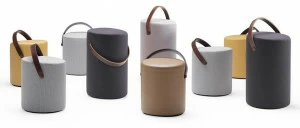 José Martínez Medina Низкий табурет из ткани Blacktone