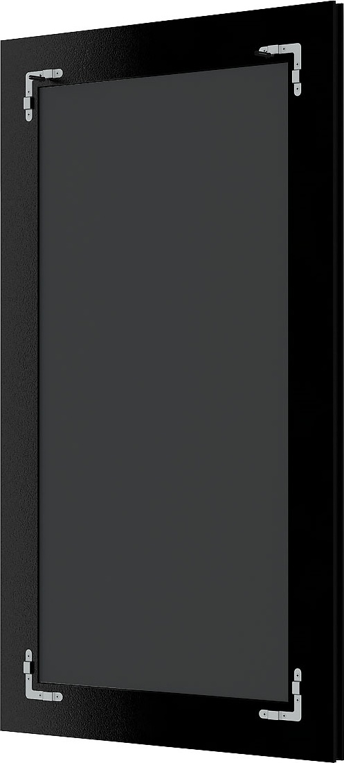 BY 3382 Зеркало с фацетом в багетной раме - старое дерево с плетением 70 mm EVOFORM Exclusive - Вид №1